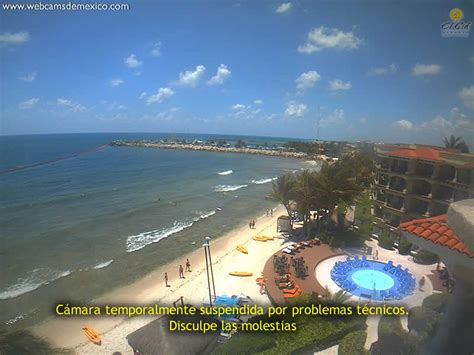 webcam puerto morelos|Webcam Puerto Morelos